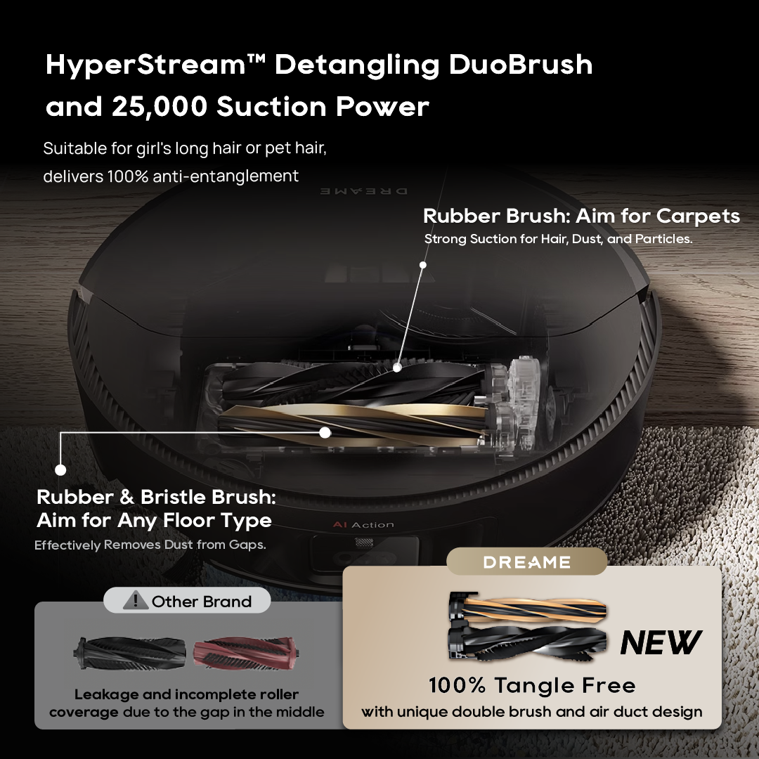Dreame Aqua 10 Pro Track Robot Vacuum and Mop
