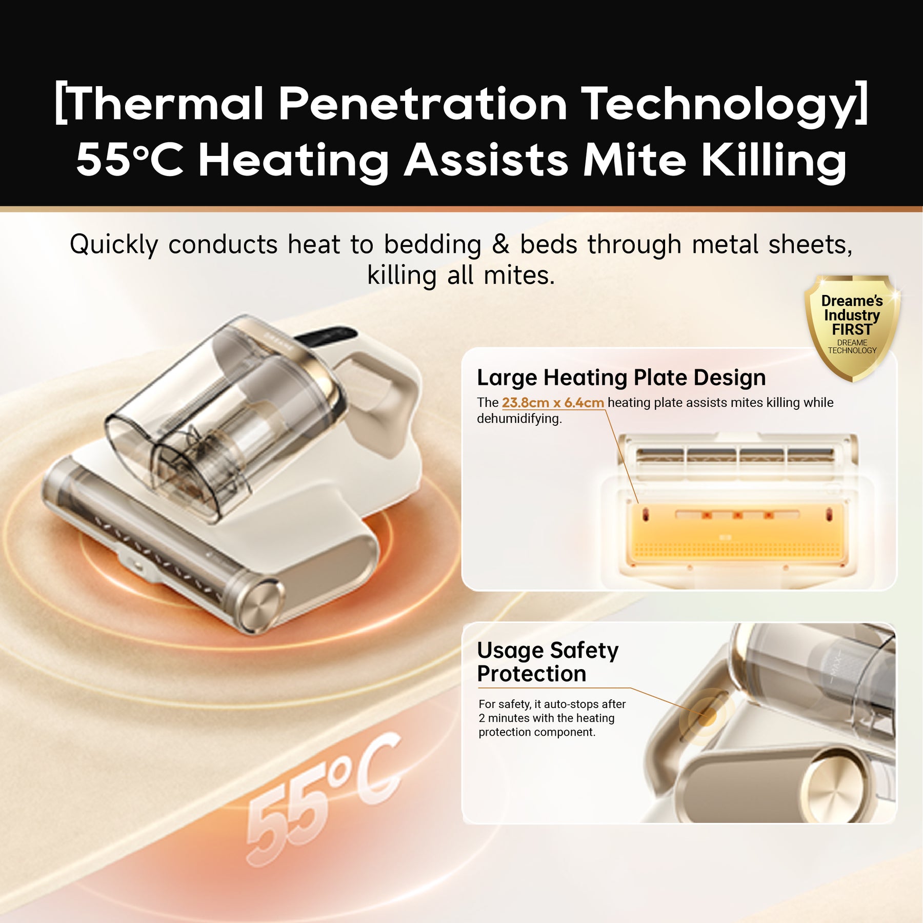 Dreame D20 Pro Dust Mite Vacuum