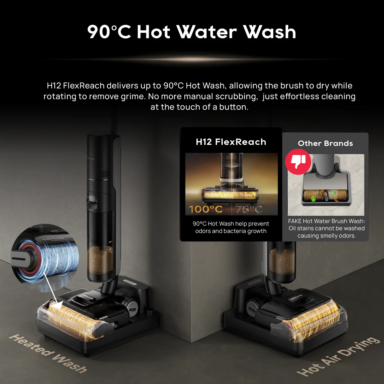 Dreame H12 FlexReach Wet & Dry Vacuum