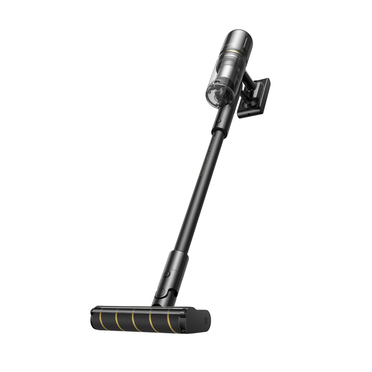 Cordless wet & dry vacuum cleaner with wide floor nozzle and slim wand
