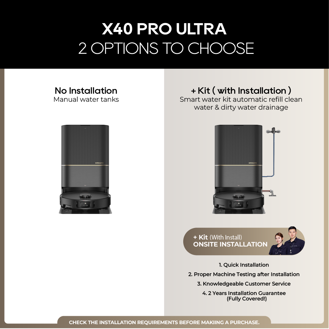 Dreame X40 Pro Ultra Robot Vacuum and Mop