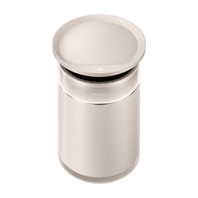 Dreame FP10 pet air purifier, white top with open lid and control panel