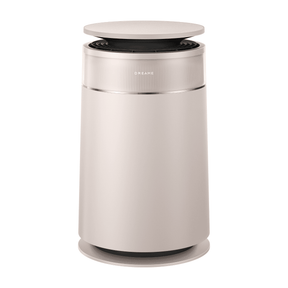 Dreame FP10 pet air purifier, white cylindrical tower with circular top vent