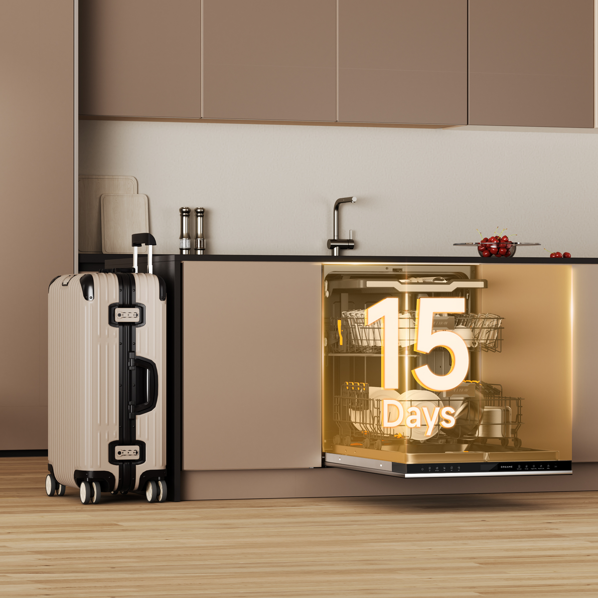 Dreame DZ60 Pro Fully-integrated Dishwasher