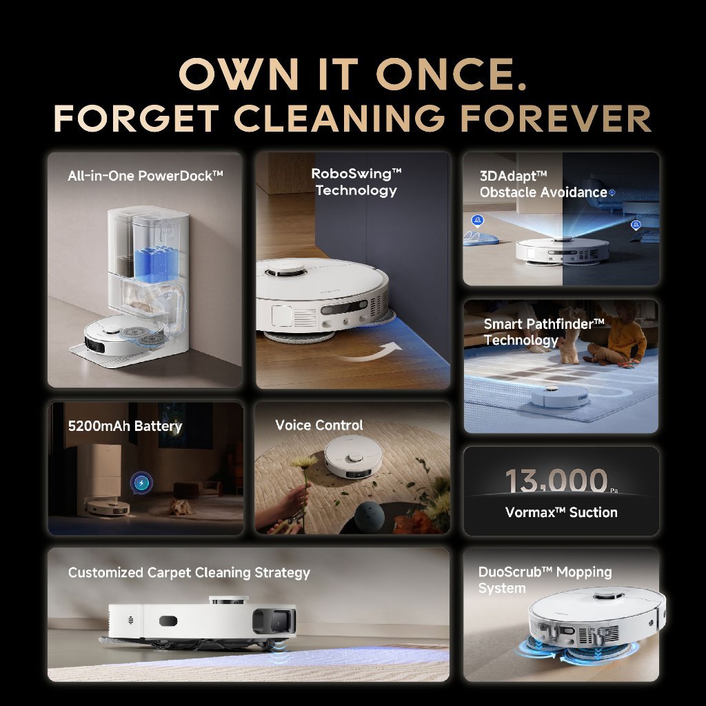 Dreame D20 Ultra Robot Vacuum and Mop