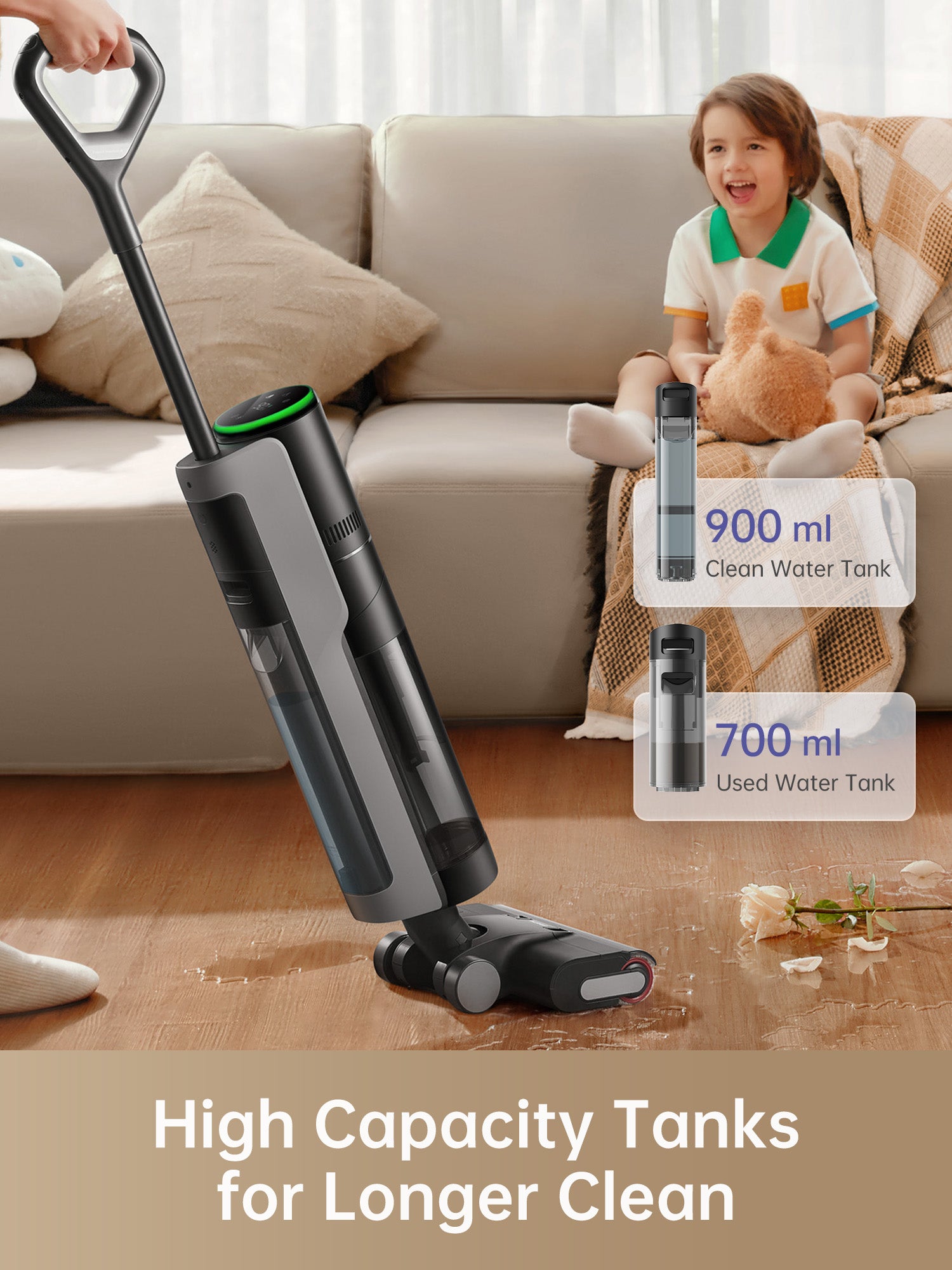 Dreame's Dreame H12 Core self-cleaning water-wiping vacuum cleaner