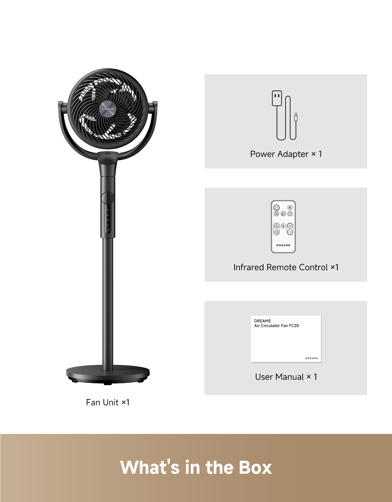 Dreame Air Circulator Fan FC20