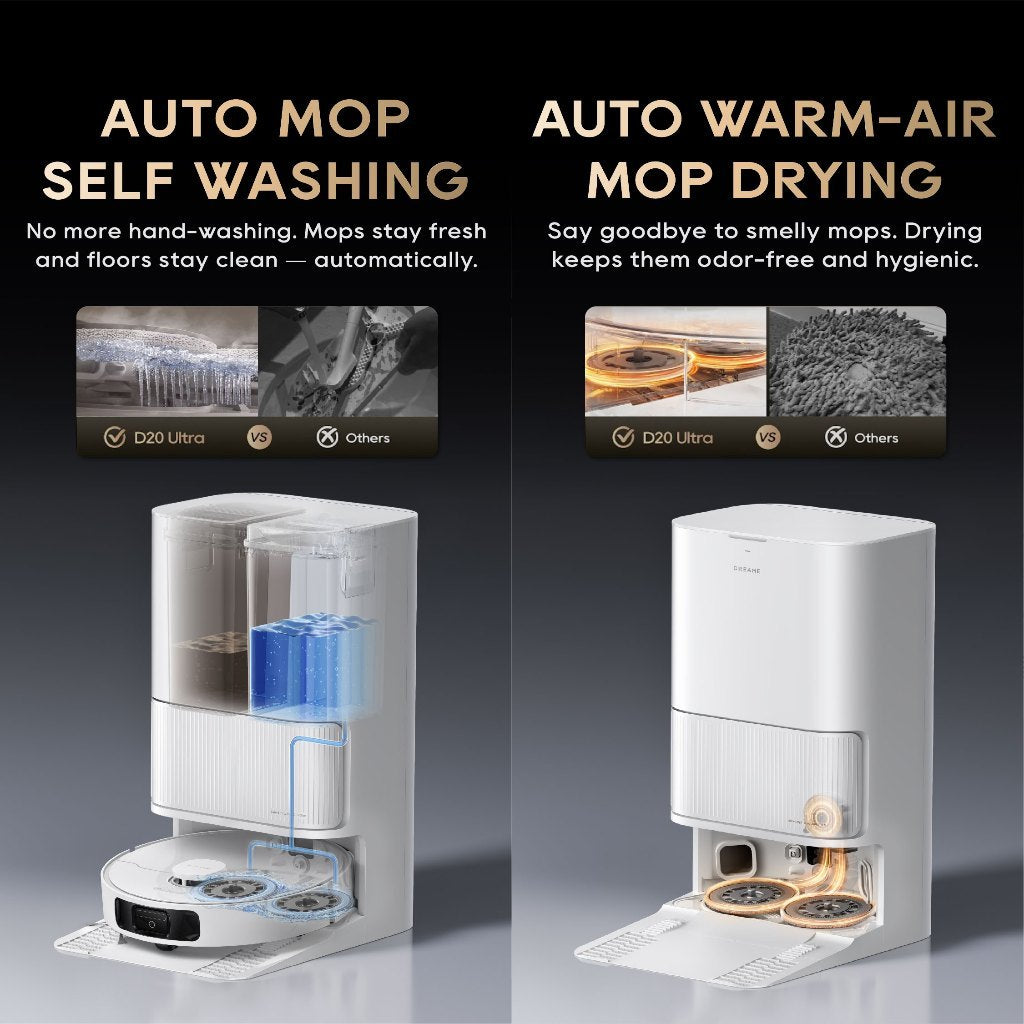 Dreame D20 Ultra Robot Vacuum and Mop