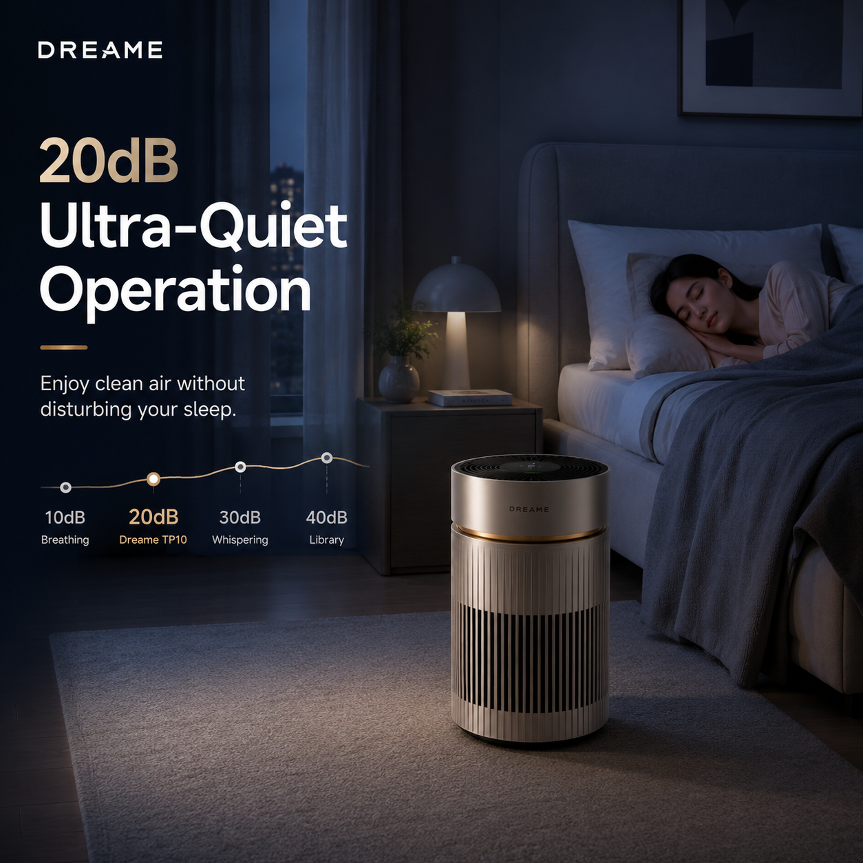 【NEW】Dreame Air Purifier DC Fan TP10 / TP20