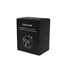 Black Dreame universal conversion plug box for Pocket Uni hair dryer
