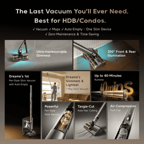 Dreame Air Station Auto-Empty Cordless Stick Vacuum