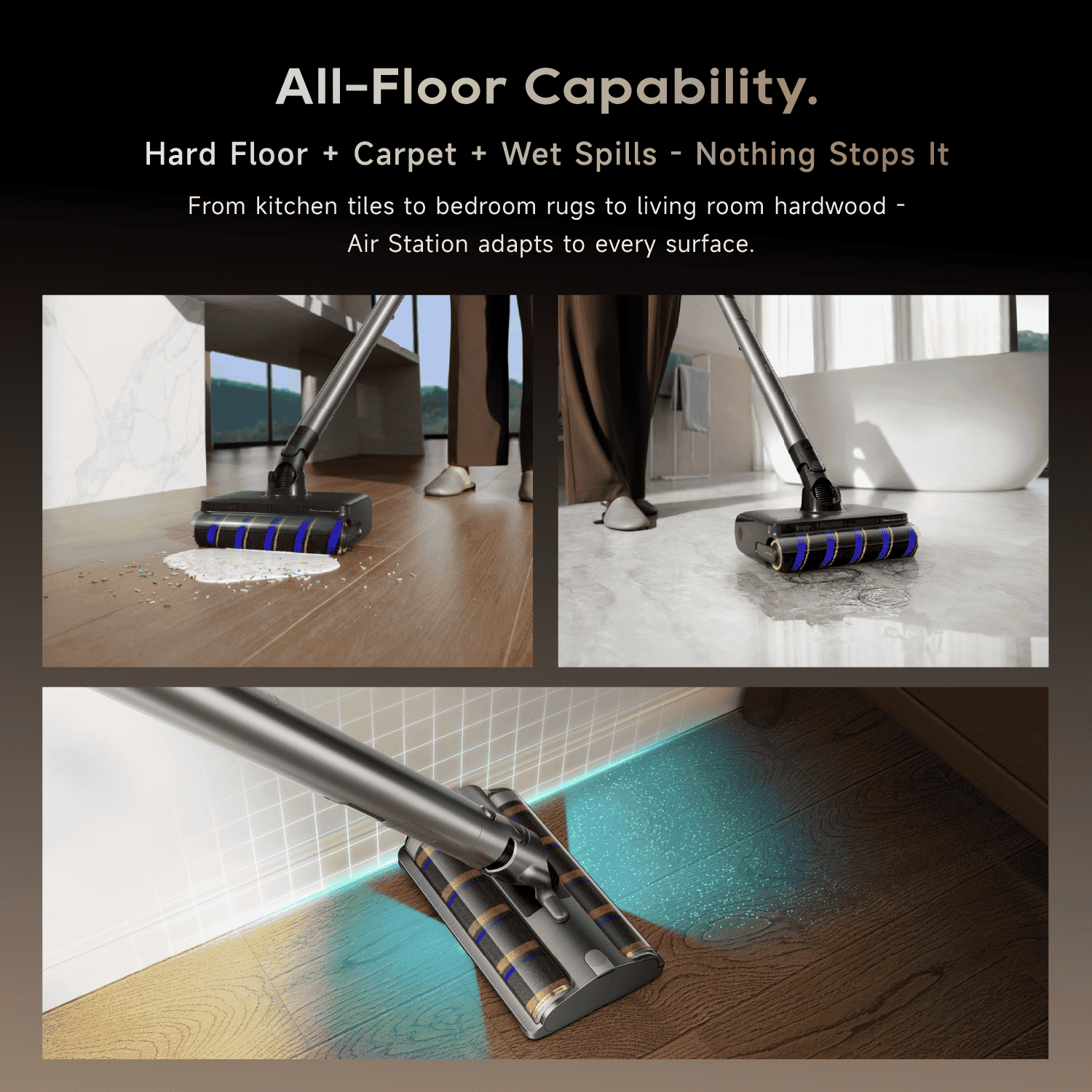Dreame Air Station Auto-Empty Cordless Stick Vacuum