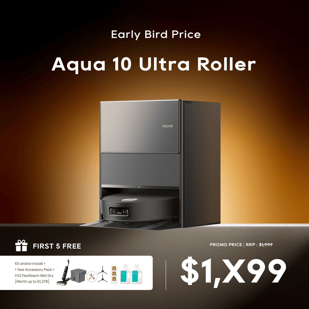 Dreame Aqua 10 Ultra Roller