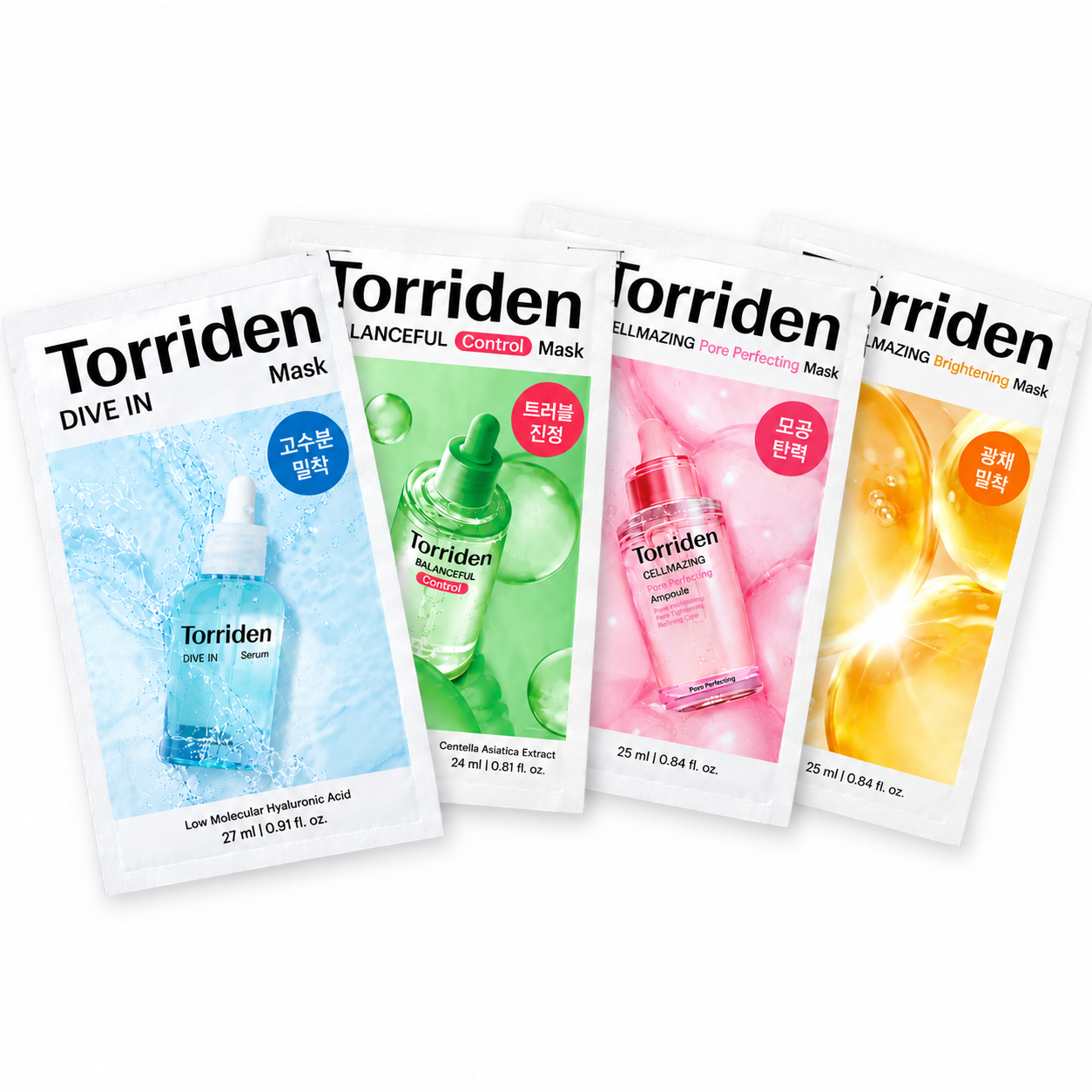 Torriden Sheet Mask (4pcs/set)