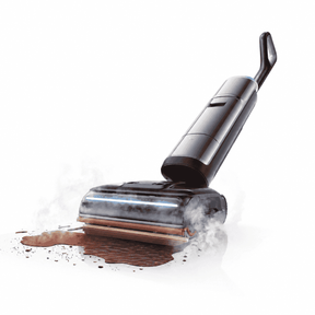 Steam wet & dry cordless vacuum cleaner with steam and front brush nozzle