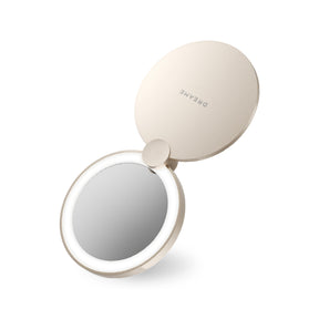 Dreame Mirror: runder Klappspiegel mit LED-Ring, zwei Spiegelflächen