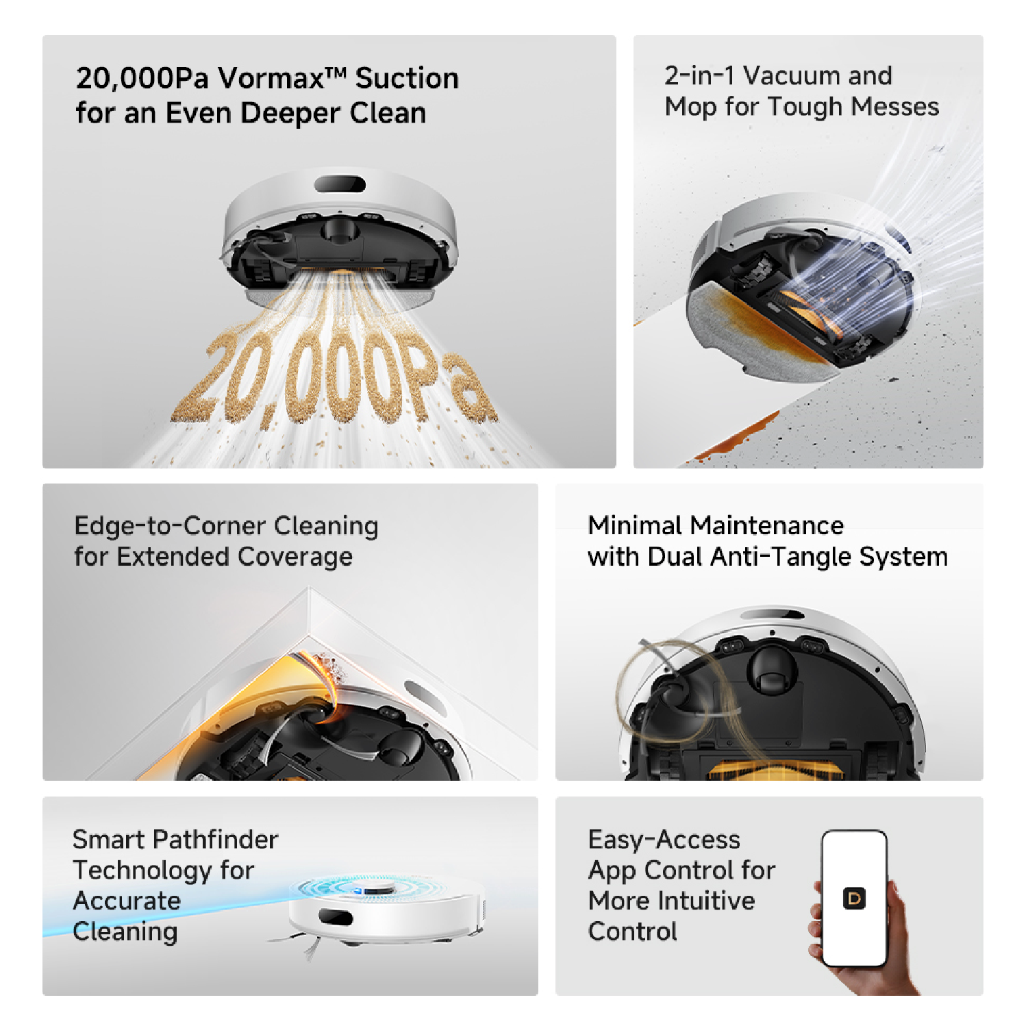 Dreame F20 Robot Vacuum