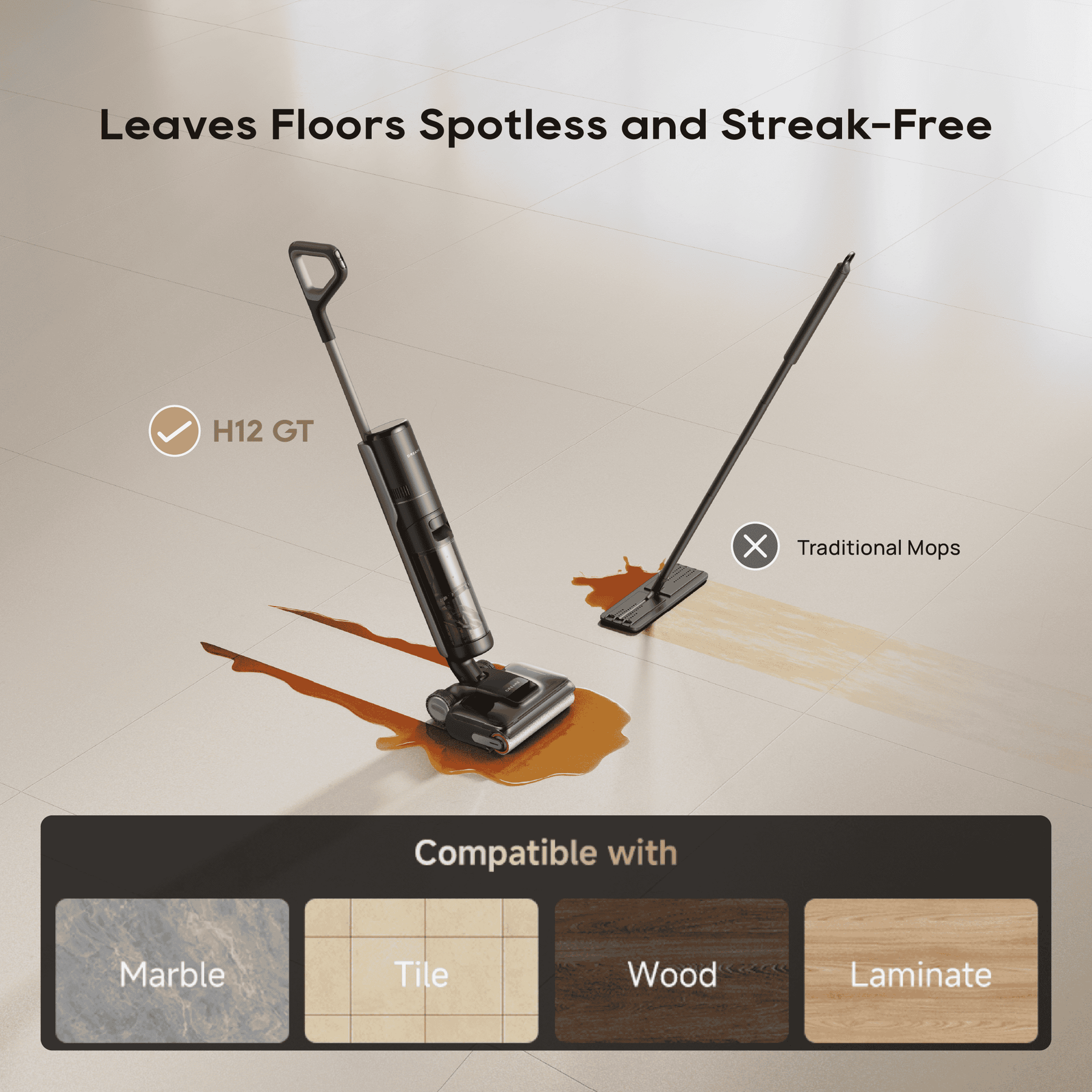 Dreame H12 GT Wet & Dry Cordless Vacuum Cleaner