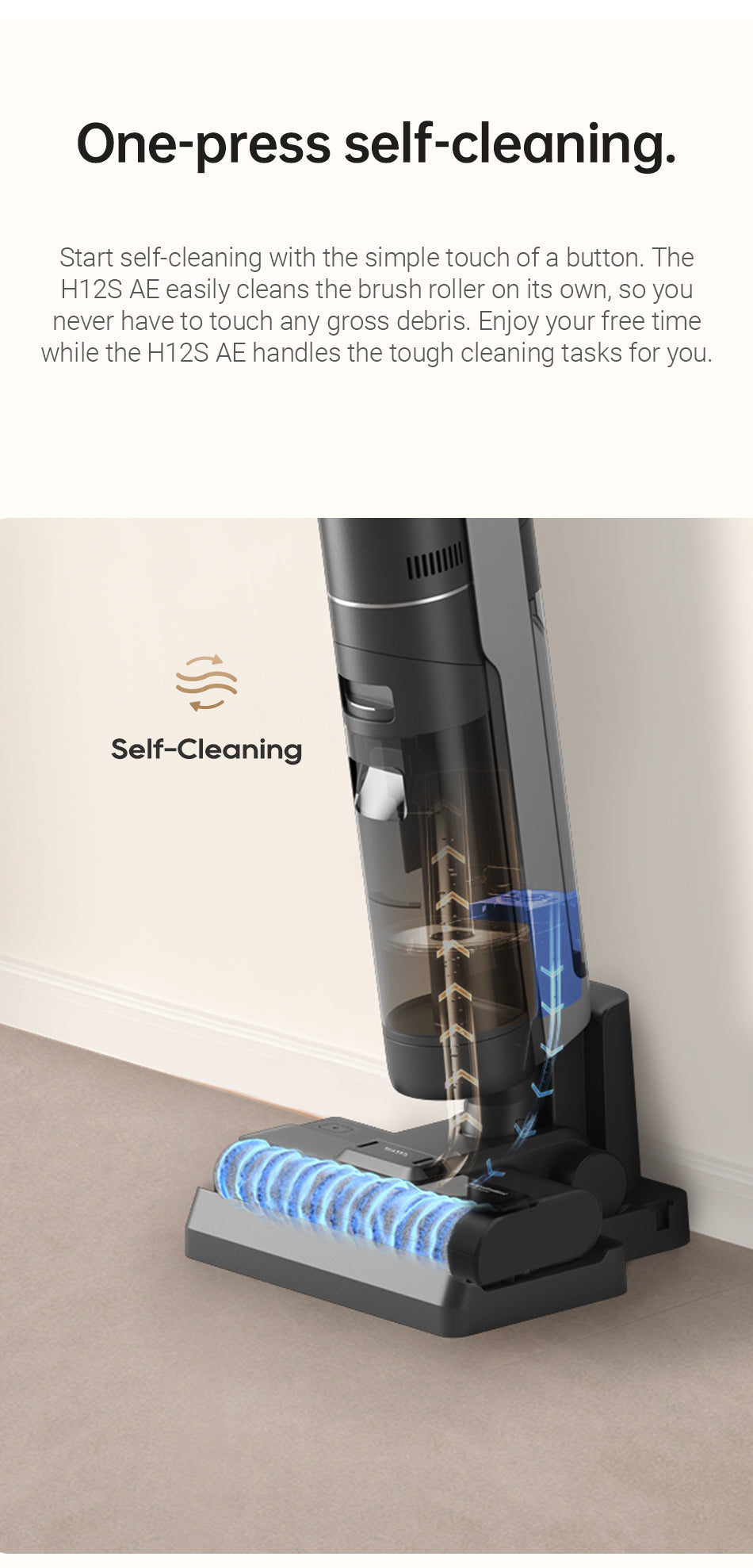 Dreame H12s AE Cordless Wet & Dry Vacuum Cleaner