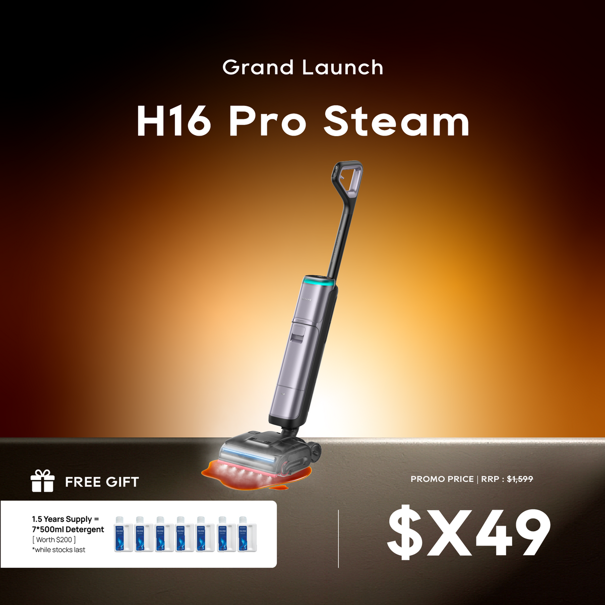 [Pre-Order] Dreame H16 Pro Steam