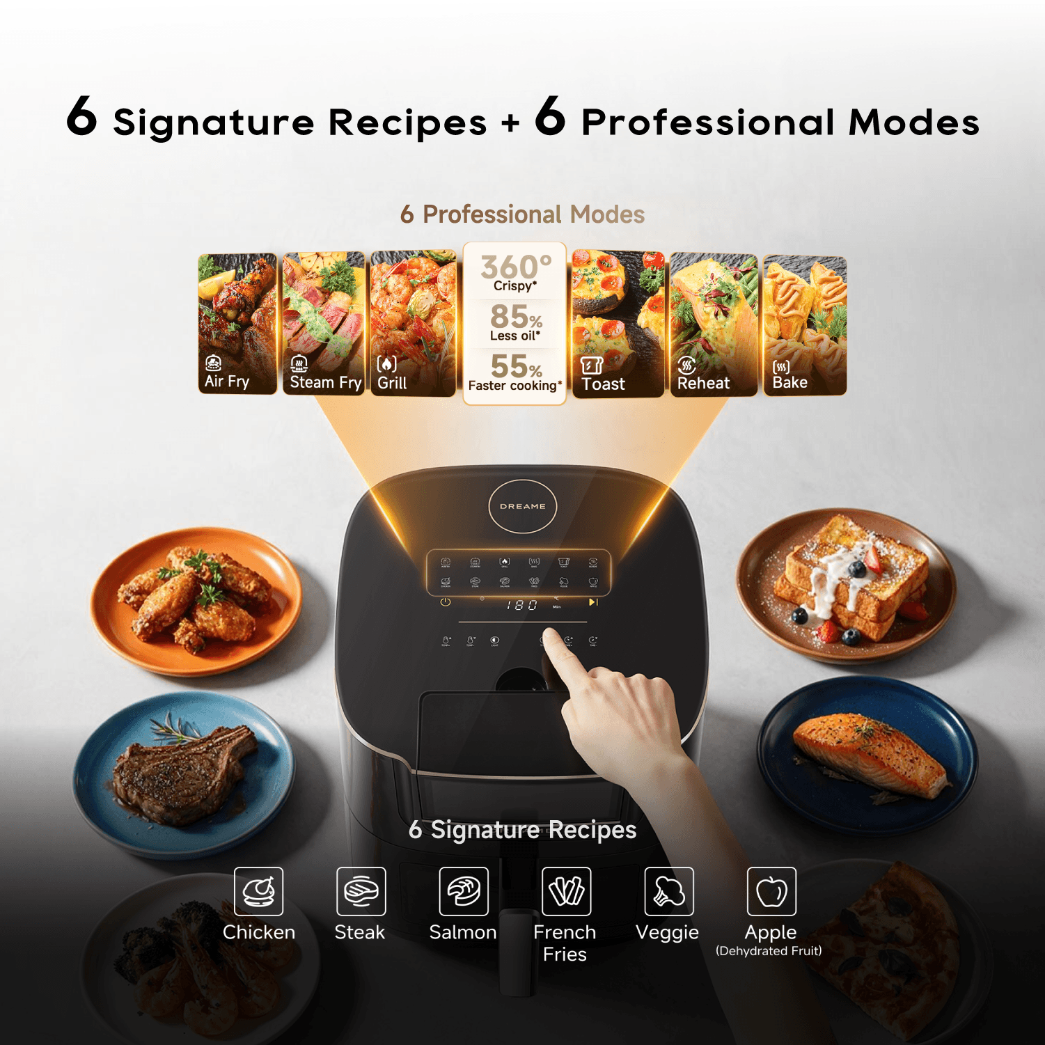 【NEW】Dreame Tasti AF30 Air Fryer 7L
