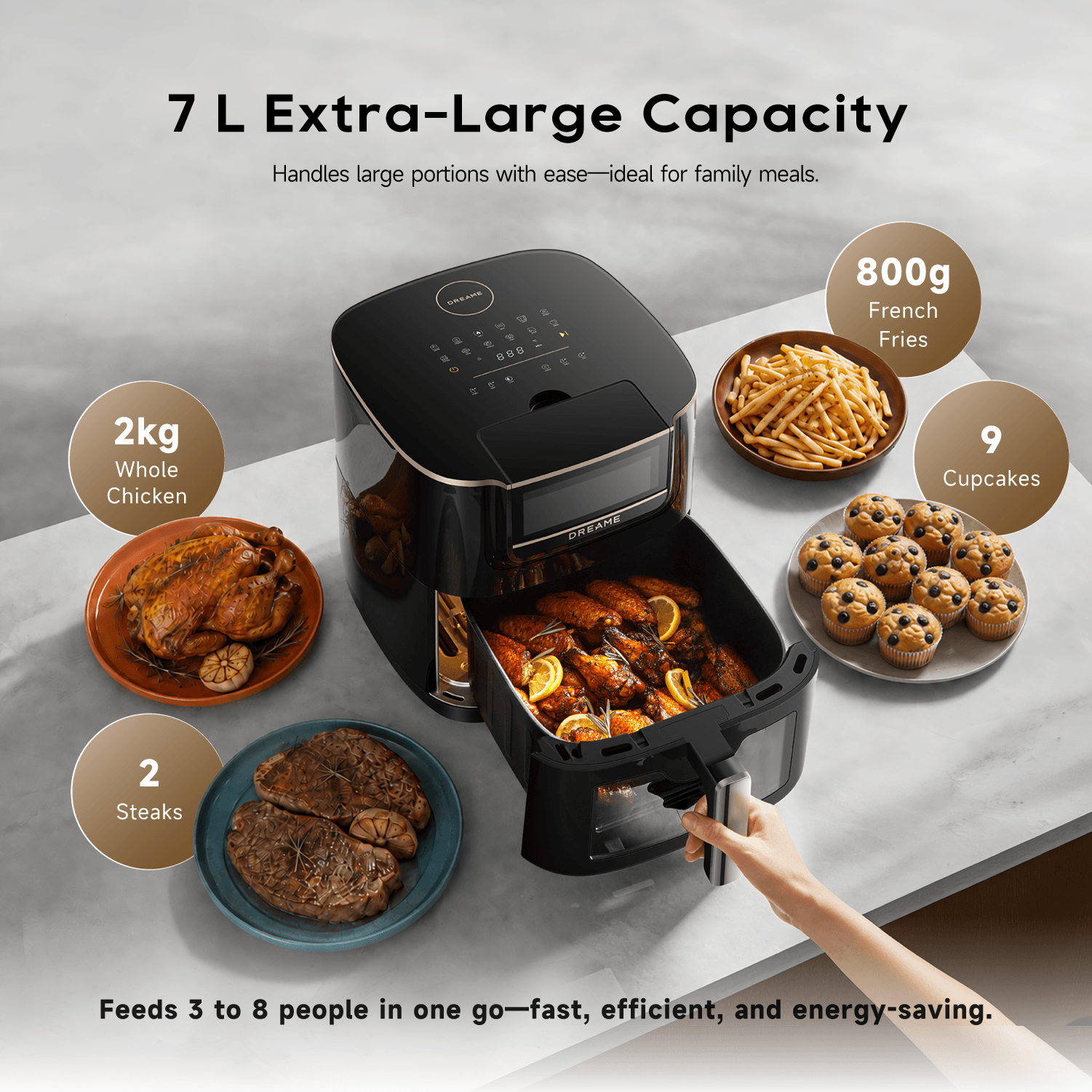 【NEW】Dreame Tasti AF30 Air Fryer 7L