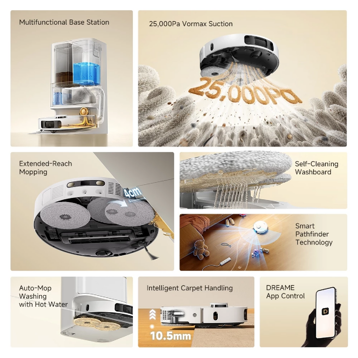 Dreame L10s Ultra HEAT Robot Vacuum and Mop