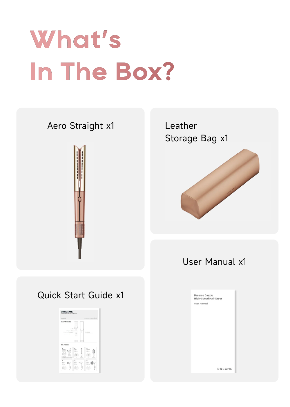 Dreame Aero Straight Hair Dryer