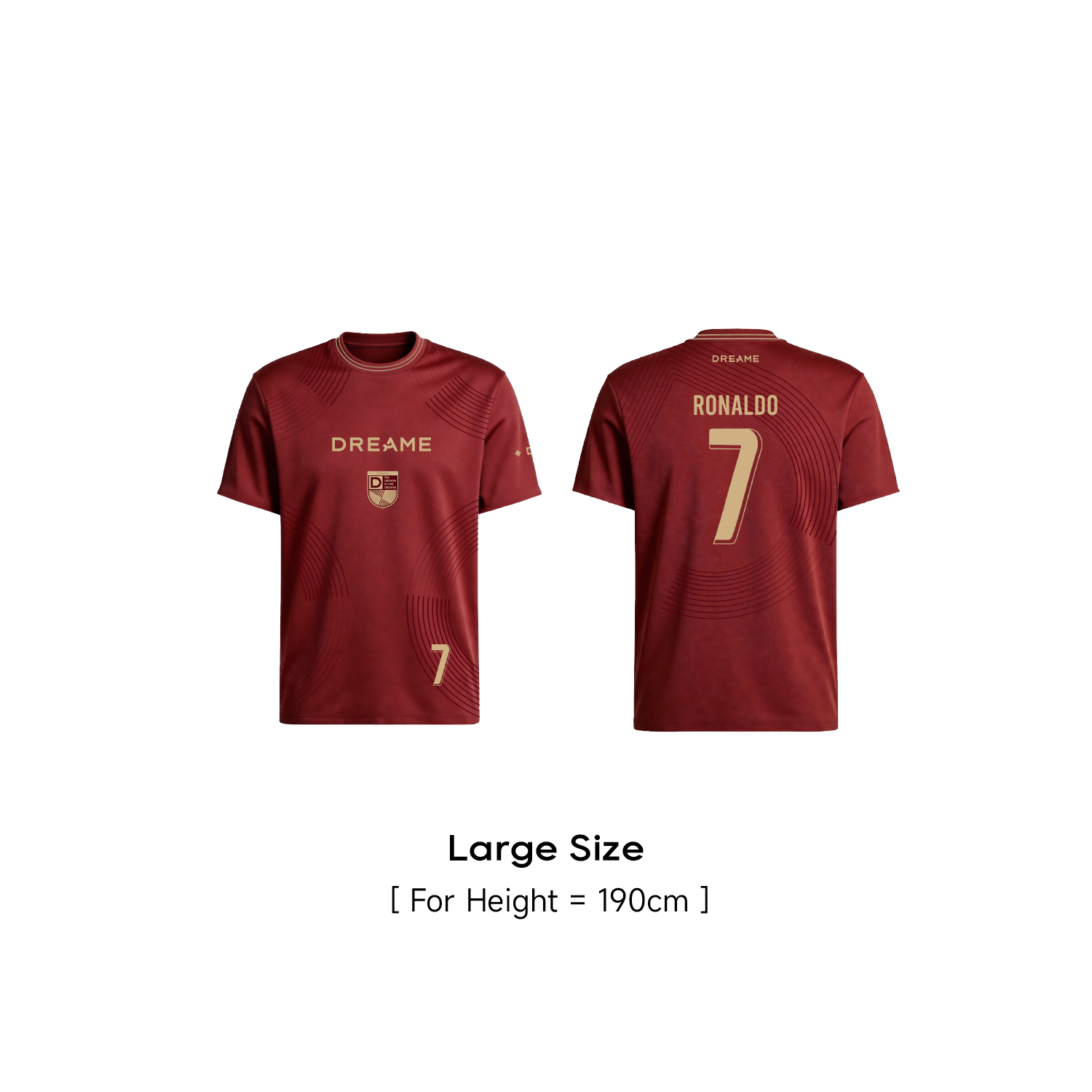 RONALDO Signature Jersey No.7 — Limited Edition