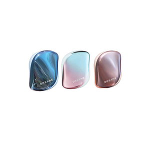 Dreame hair comb set with three iridescent color cases and comb bristles