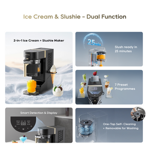 【2-in-1】 Dreame Ice Cream & Slushie & Dessert Maker - SLM60