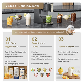【2-in-1】 Dreame Ice Cream & Slushie & Dessert Maker - SLM60