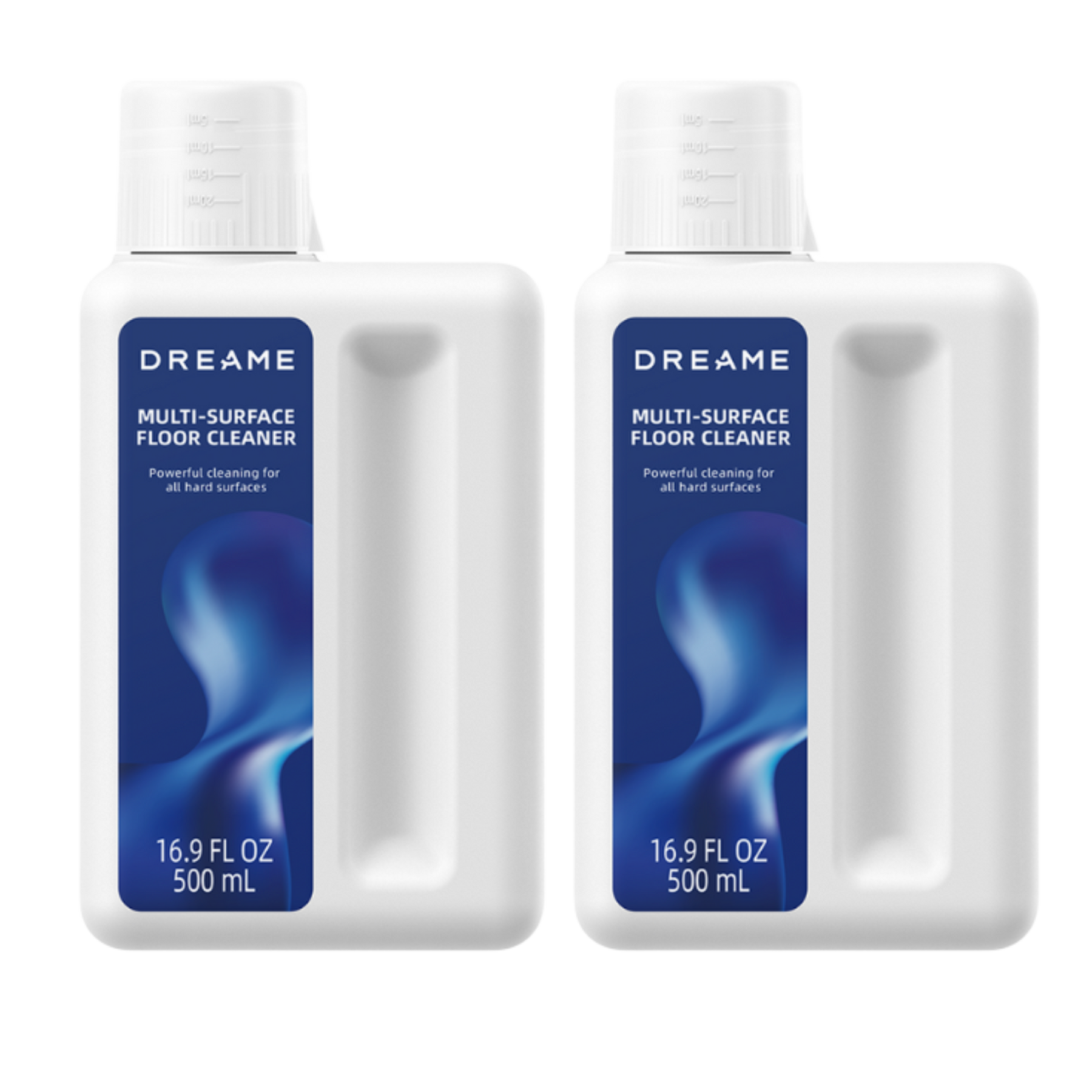 Multi-surface floor cleaner 2-pack, 500 mL bottles for wet & dry vacuum
