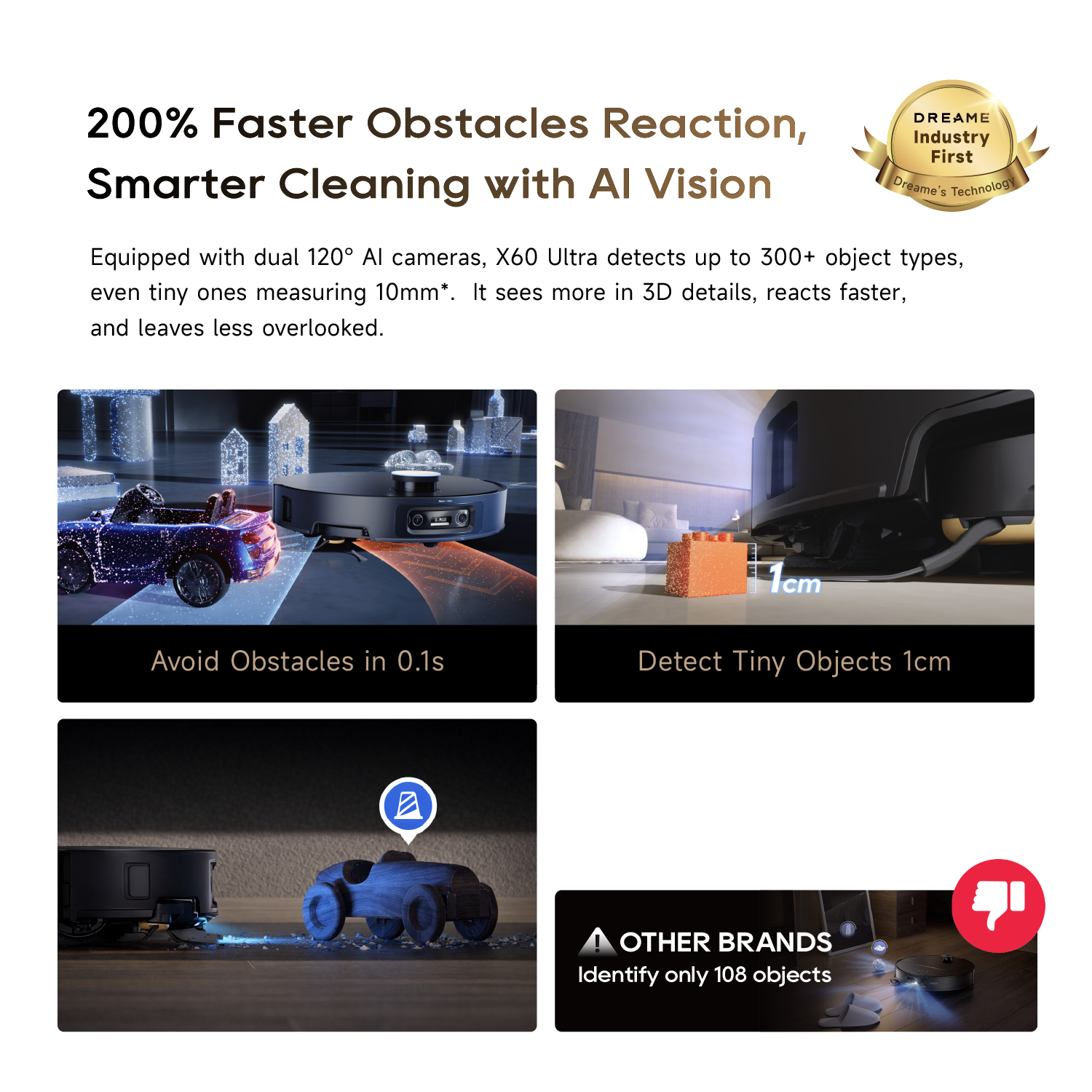 [Flagship] Dreame X60 Ultra / X60 Master Robot Vacuum & Mop