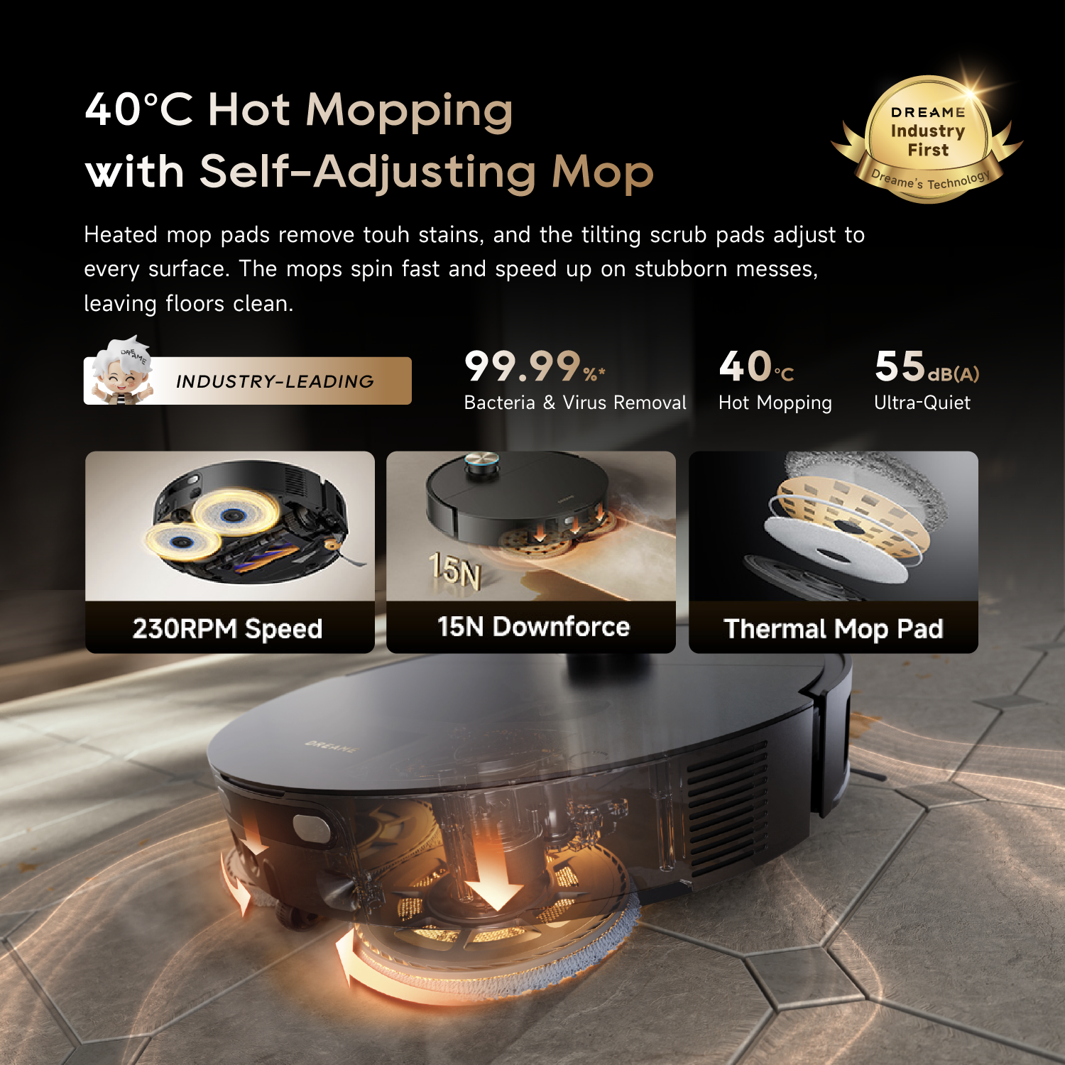 [Flagship] Dreame X60 Ultra / X60 Master Robot Vacuum & Mop