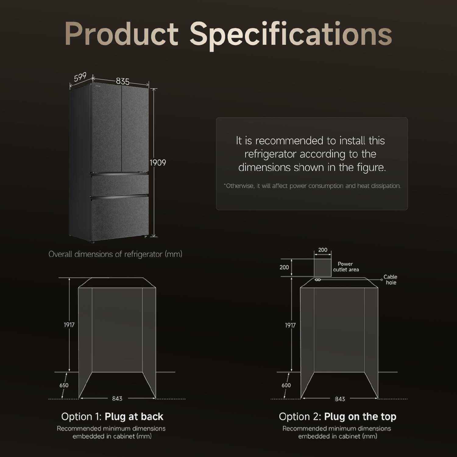 Dreame Z-Fresh Refrigerator