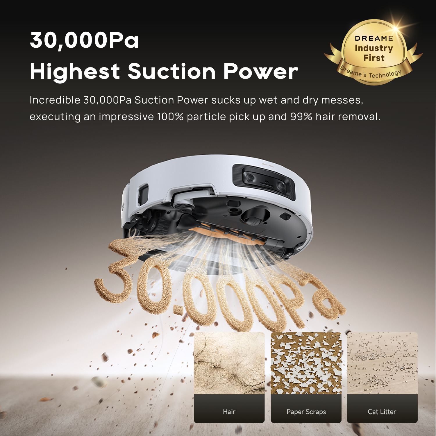 Dreame Aqua 10 Roller Robot Vacuum and Mop