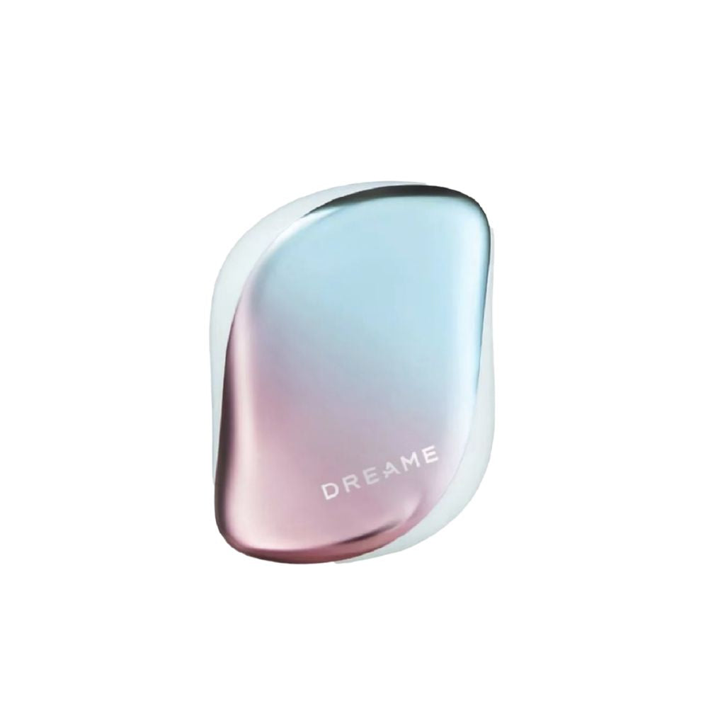 Dreame hair comb with iridescent pink and blue shell