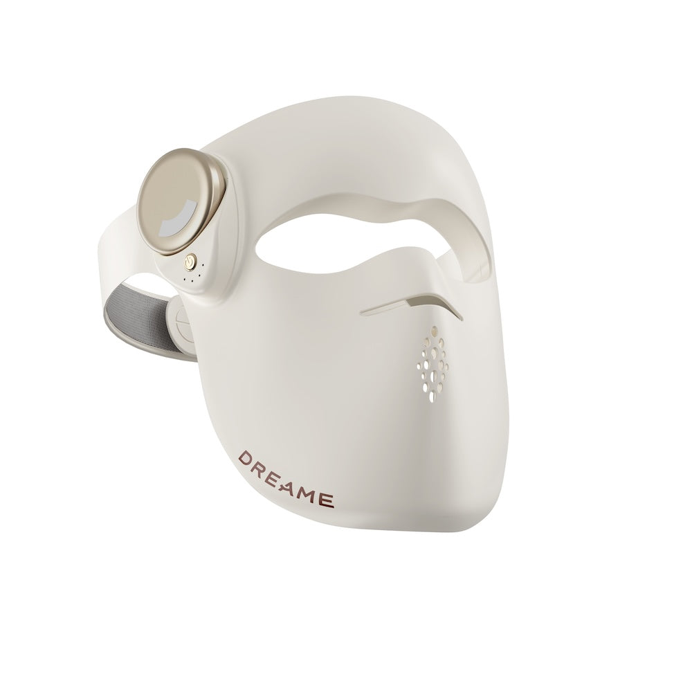 Dreame Chrona Proton 3D LED skincare mask with circular control and face panel