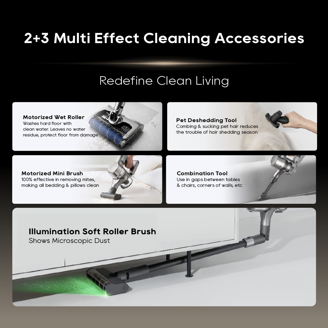 Dreame V18S Aqua Cordless Stick Wet & Dry Vacuum