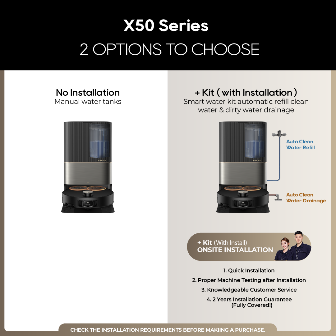 Dreame X50 Ultra / X50 Master Robot Vacuum & Mop