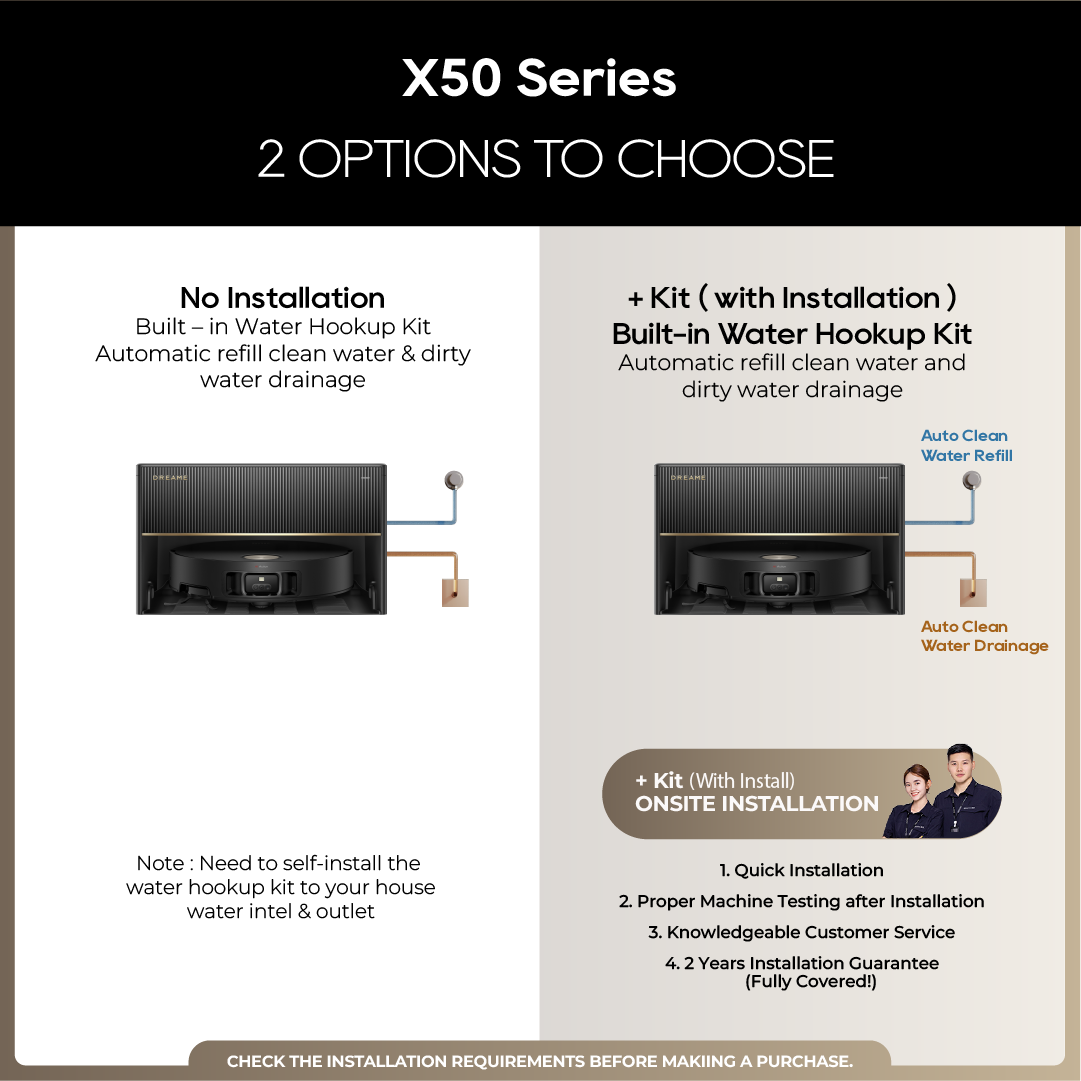 Dreame X50 Ultra / X50 Master Robot Vacuum & Mop